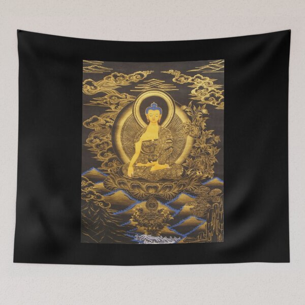 Item preview, Buddhist Thangka Art - 09 designed and sold by TantricBuddha.