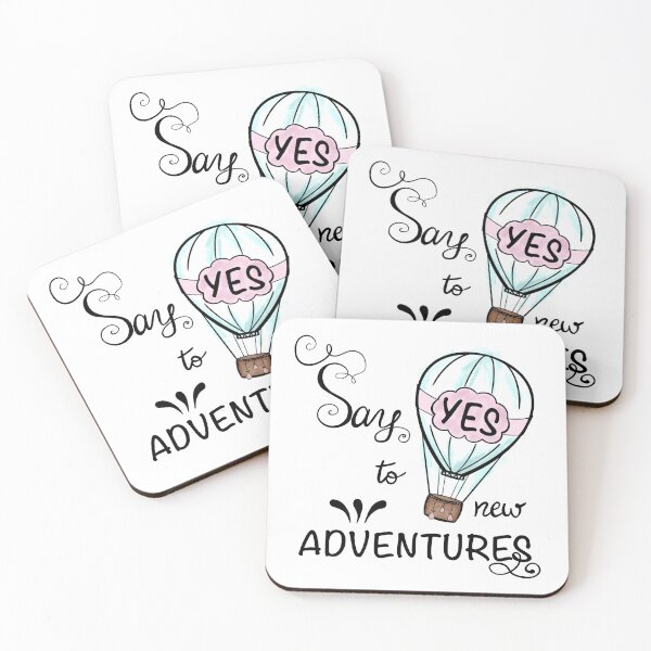 Item preview, Say yes to new adventures designed and sold by expresivedesign.
