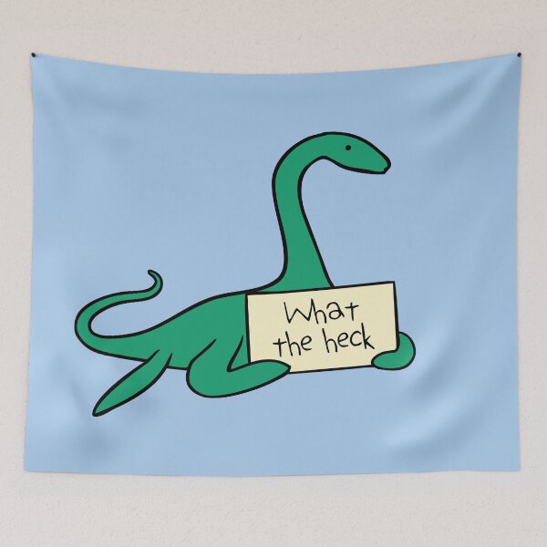 Item preview, What The Heck (Plesiosaur) designed and sold by jezkemp.