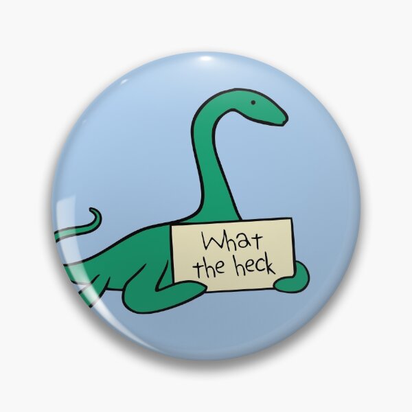 Item preview, What The Heck (Plesiosaur) designed and sold by jezkemp.