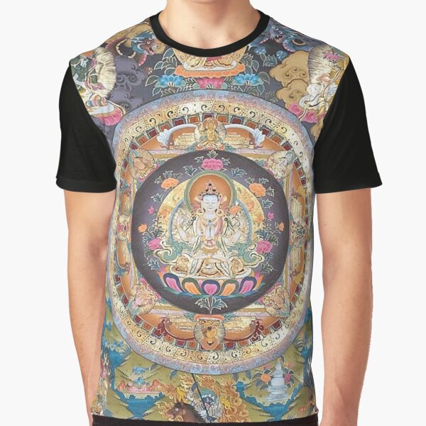 Item preview, Buddhist Thangka Art - 11 designed and sold by TantricBuddha.