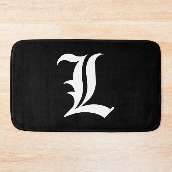 Item preview, Coolest Old English Lettering. The Letter L. White Font. designed and sold by j1985.