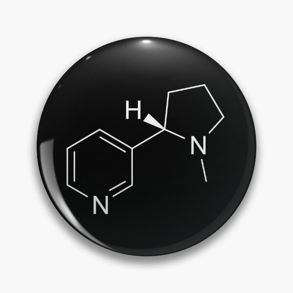 Item preview, nicotine chemical formula designed and sold by tony4urban.
