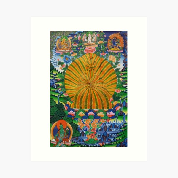 Item preview, Dzogchen Buddhism - Rainbow Body - 03 designed and sold by TantricBuddha.