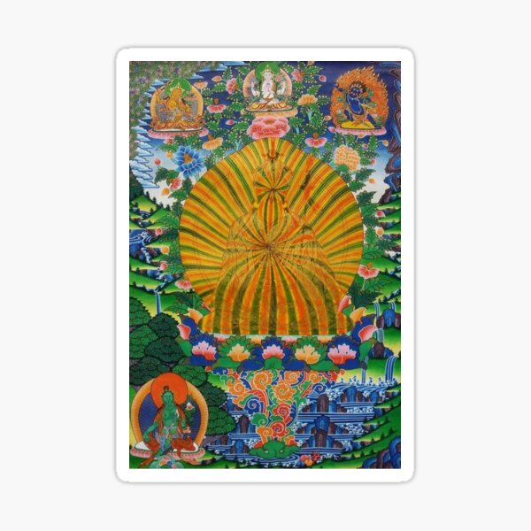 Item preview, Dzogchen Buddhism - Rainbow Body - 03 designed and sold by TantricBuddha.