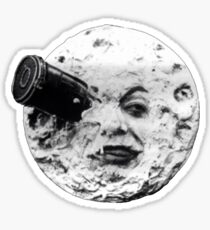 Trip to the Moon Sticker