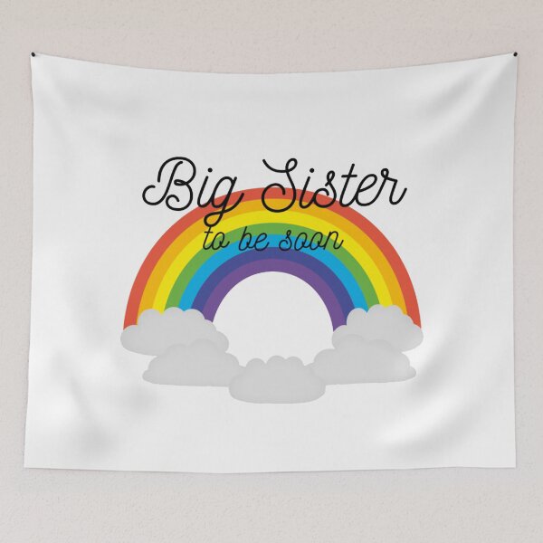 Item preview, Big Sister to Be Soon Rainbow Gifts designed and sold by TheGreekGuy.