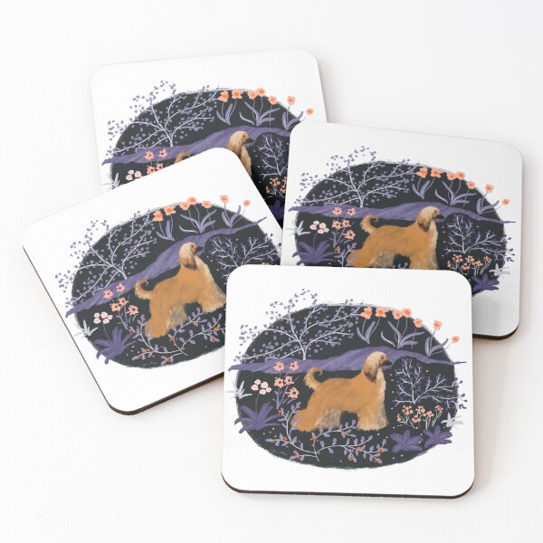 Item preview, Afghanhound in the wood designed and sold by lobitos.
