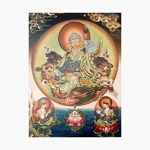 Item preview, Buddhist Thangka Art - 12 designed and sold by TantricBuddha.