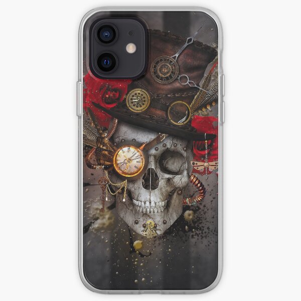 Skull boy iPhone Soft Case
