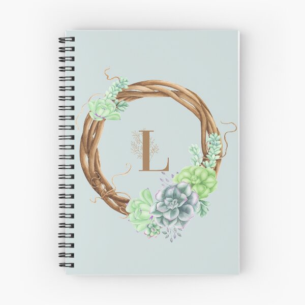 Item preview, Succulents Woodland Monogram - L designed and sold by MysticMagpie.