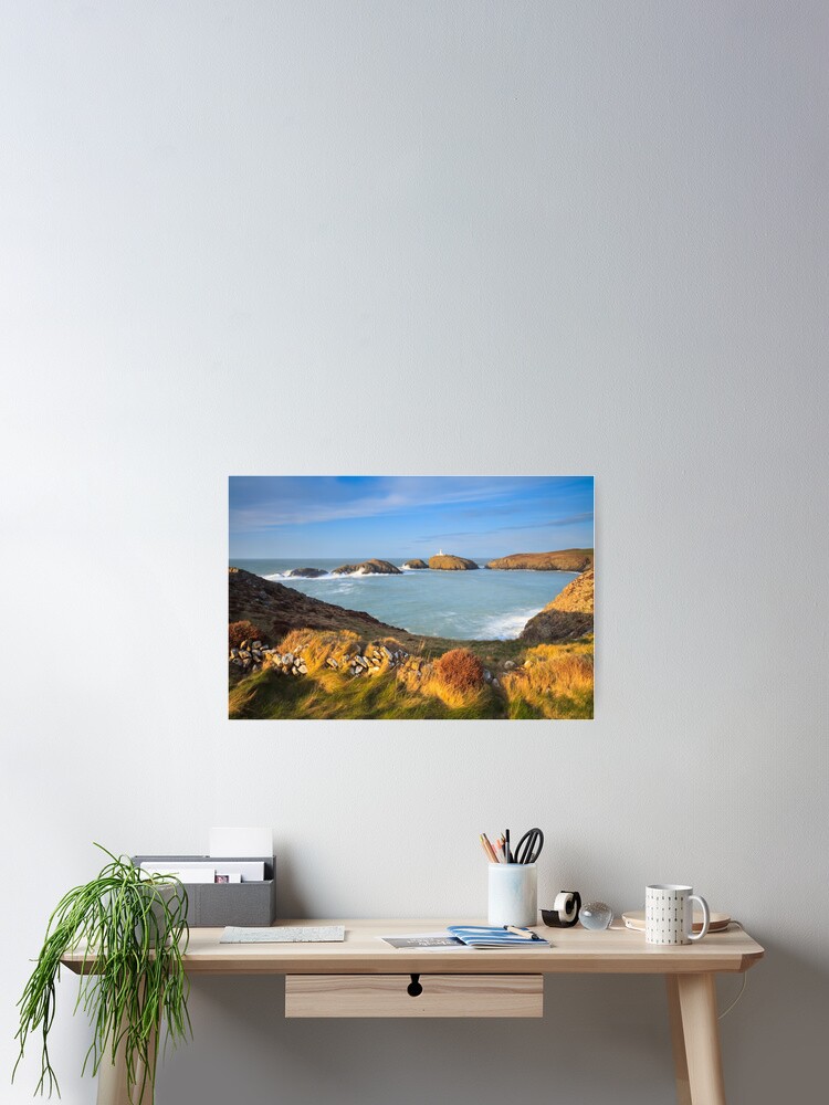 Thumbnail 2 of 3, Poster, Towards Strumble Lighthouse designed and sold by bitm2007.