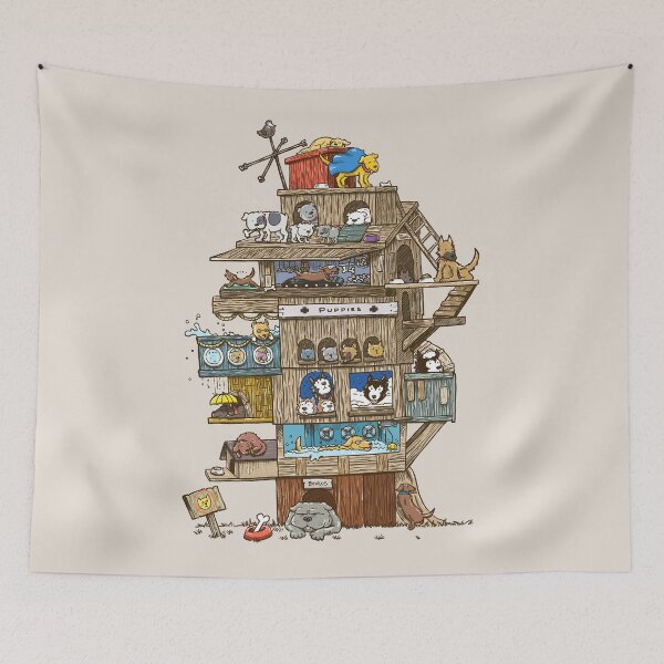 Item preview, The Dog House designed and sold by nickv47.