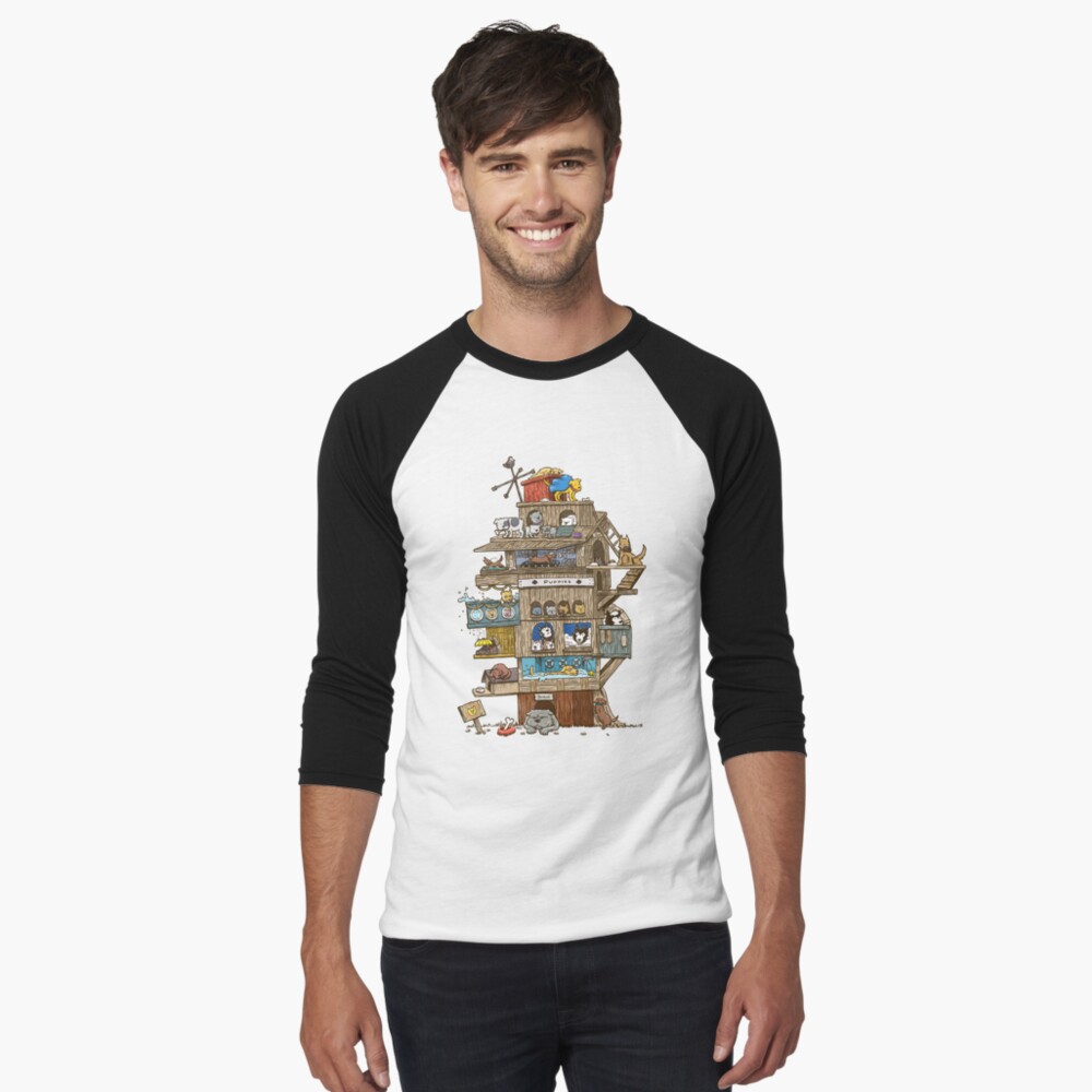 Item preview, Baseball ¾ Sleeve T-Shirt designed and sold by nickv47.