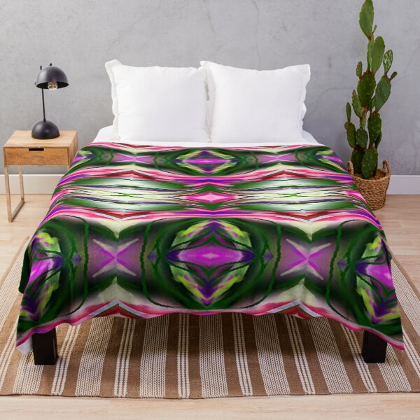 Item preview, Pinks and green  graphic psychedelic ,arte abstracto,abstract art design designed and sold by Adri Barnard.