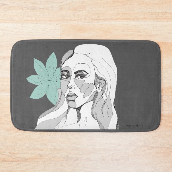 Item preview, My exotic girl in grey designed and sold by My Twin Peacock.