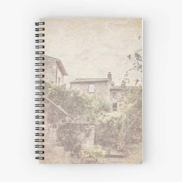 Item preview, Italian watercolor village designed and sold by Livia Mastrangelo.