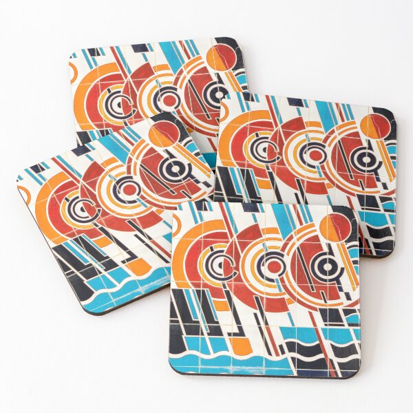 Item preview, Chic Geometrical Azulejos - a Modern Interpretation on Portuguese Tradition - Right designed and sold by Georgia Mizuleva.