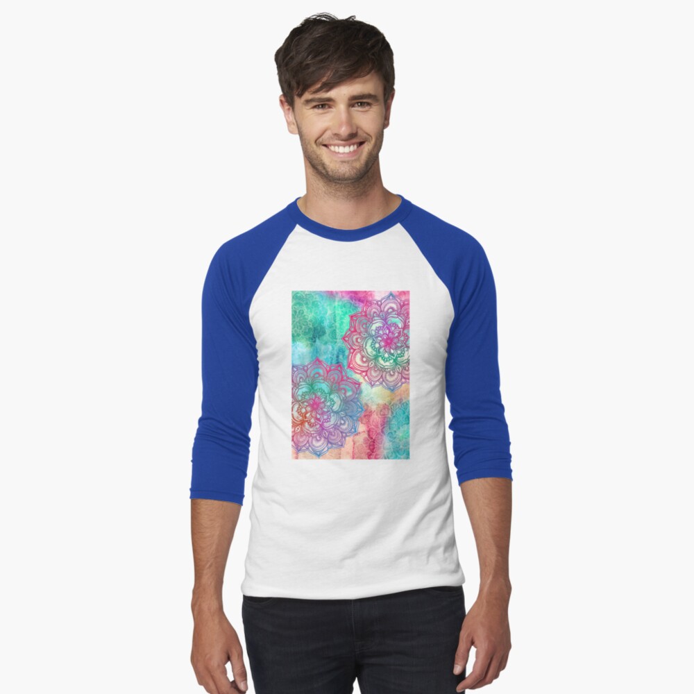 Aperçu de l'œuvre T-shirt baseball manches ¾ créée et vendue par micklyn.