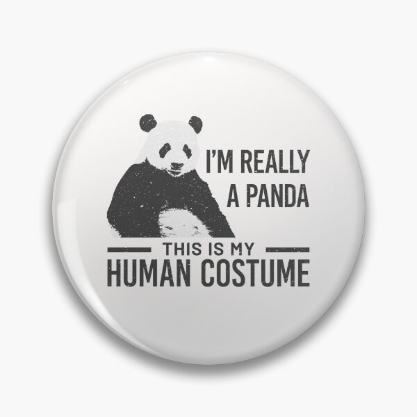 Item preview, Panda human costume designed and sold by Schmuddelshirt.