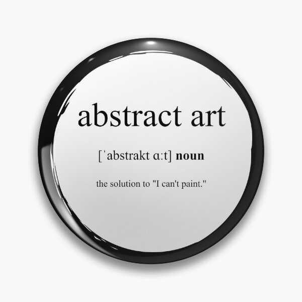 Item preview, Abstract Art Definition | Dictionary Collection designed and sold by Designschmiede.