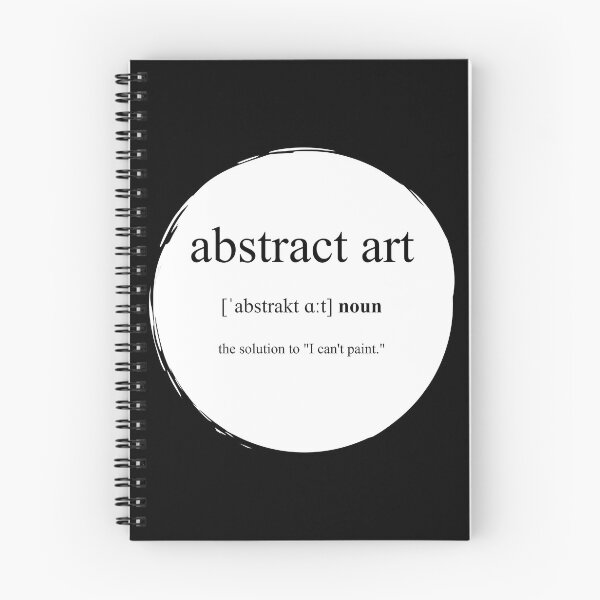 Item preview, Abstract Art Definition | Dictionary Collection designed and sold by Designschmiede.