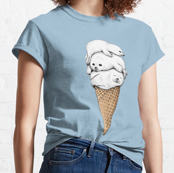 Icecream Aesthetic T-Shirts for Sale