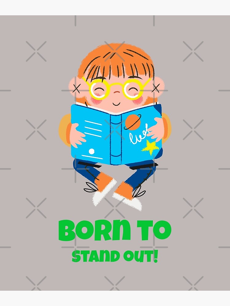 Born to stand out | Poster