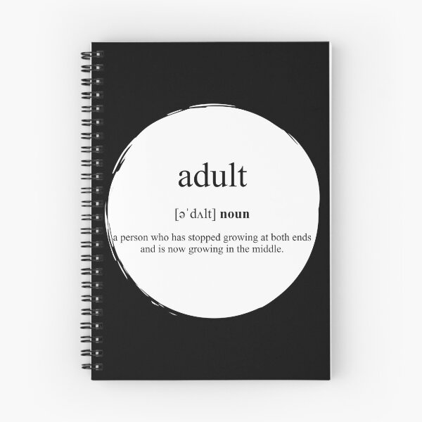 Item preview, Adult Definition | Dictionary Collection designed and sold by Designschmiede.