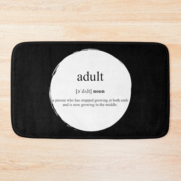 Item preview, Adult Definition | Dictionary Collection designed and sold by Designschmiede.
