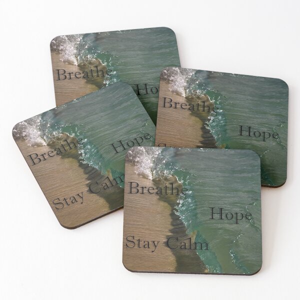 Item preview, Breathe, hope, stay calm designed and sold by PicsByTony.