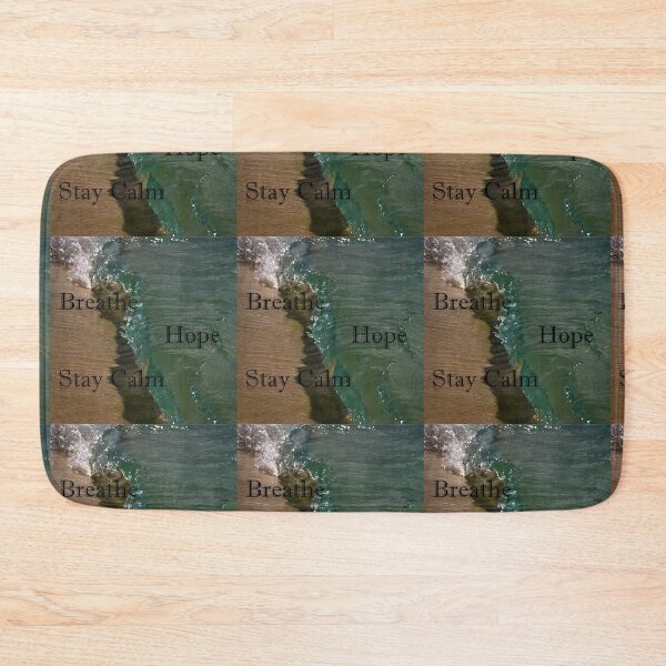 Item preview, Breathe, hope, stay calm designed and sold by PicsByTony.