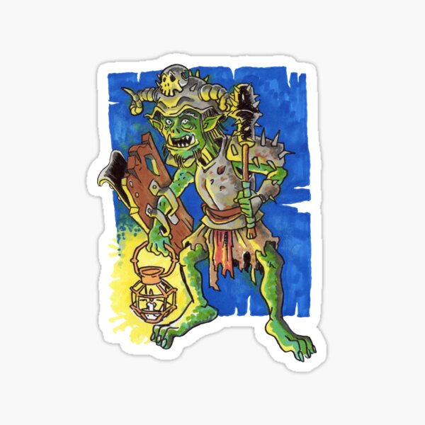 Goblin Sticker For Sale By Decrescenzo Redbubble 0727