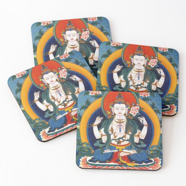 Item preview, Buddhist Thangka Art - 15 designed and sold by TantricBuddha.