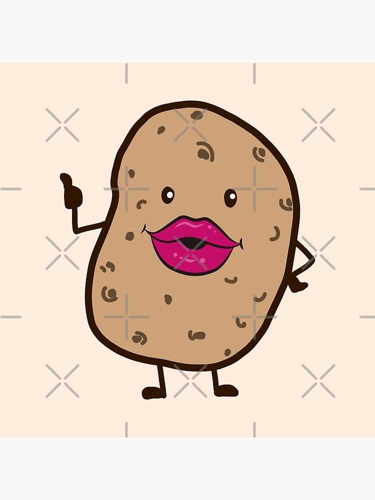 Lady Potato - Couch Potato - Dancing Potato with Lips - Graduation