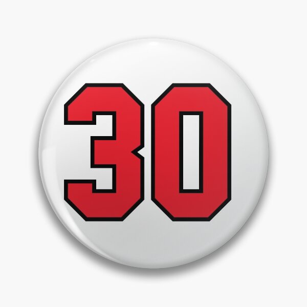 Item preview, 30 Sports Jersey Thirty Red Number Black designed and sold by infrontofyou.