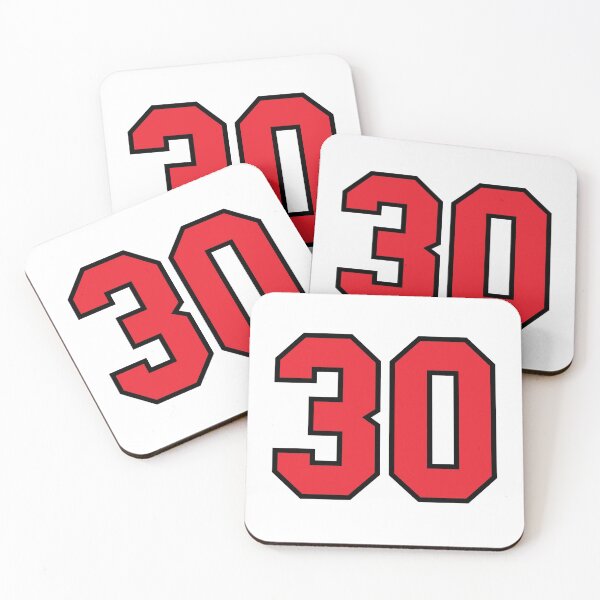 Item preview, 30 Sports Jersey Thirty Red Number Black designed and sold by infrontofyou.