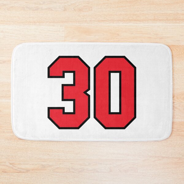 Item preview, 30 Sports Jersey Thirty Red Number Black designed and sold by infrontofyou.