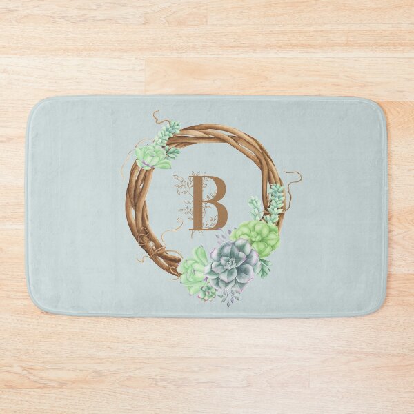 Item preview, Succulents Woodland Monogram - B designed and sold by MysticMagpie.