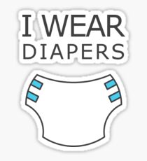 Diaper Stickers | Redbubble