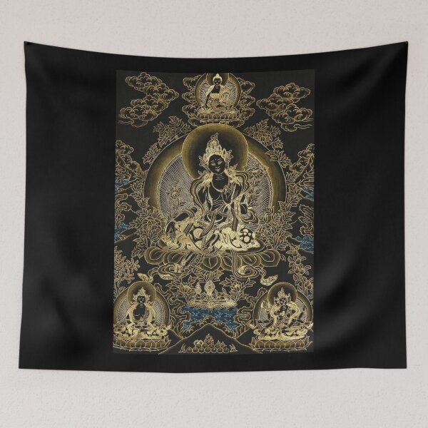 Item preview, Buddhist Thangka Art - 17 designed and sold by TantricBuddha.