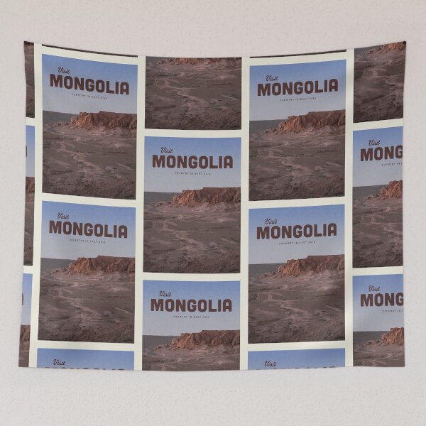 Item preview, Visit Mongolia designed and sold by Mercury Club.