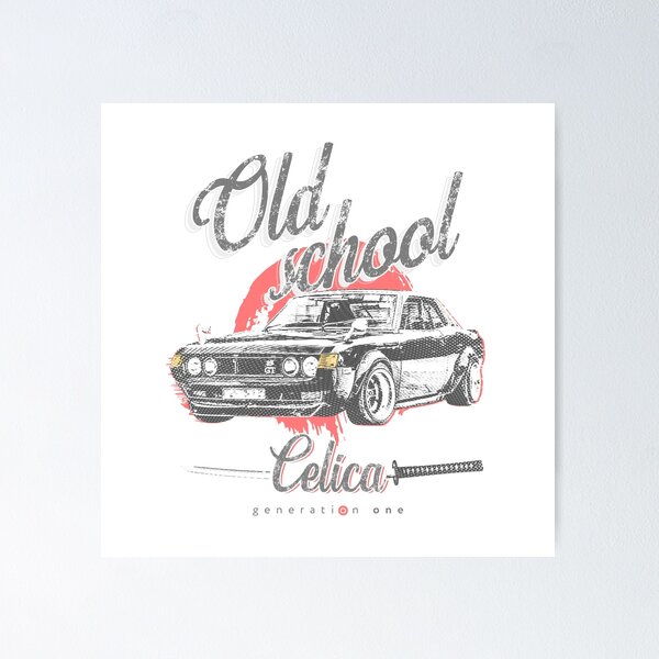 Item preview, Toyota Celica A20/A30 | Old school | gen1 GT | JDM designed and sold by Svinil.
