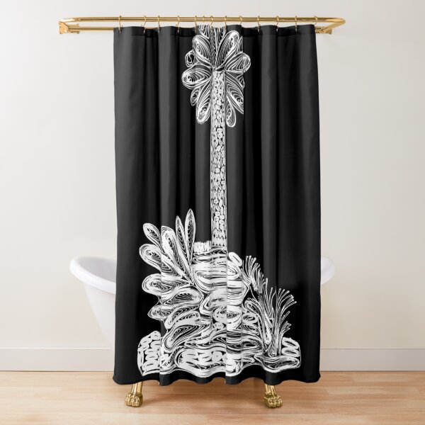 Landscape with Tree Shower Curtain