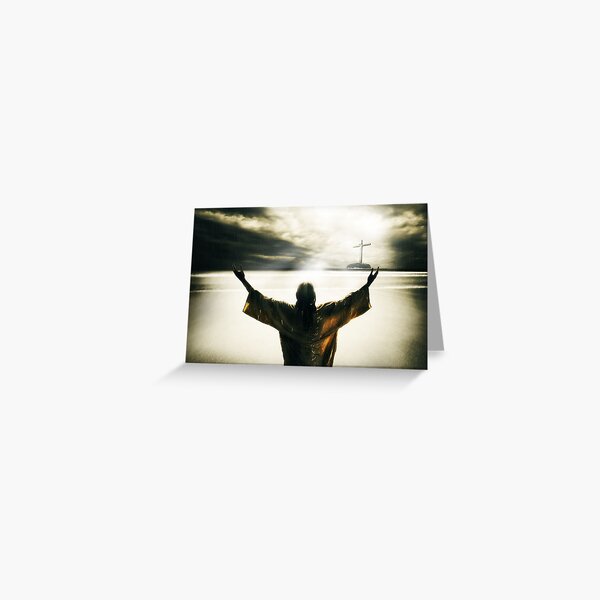 Follow the light Greeting Card