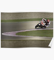 Marco Simoncelli in Qatar 2011 Poster