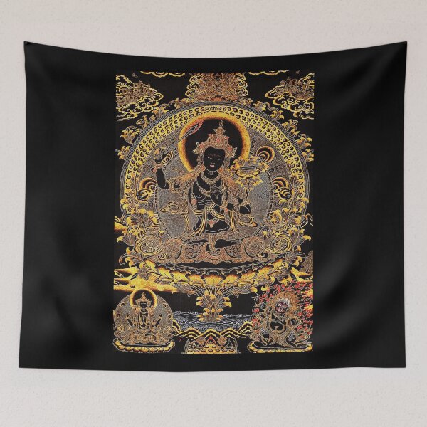 Item preview, Buddhist Thangka Art - 19 designed and sold by TantricBuddha.