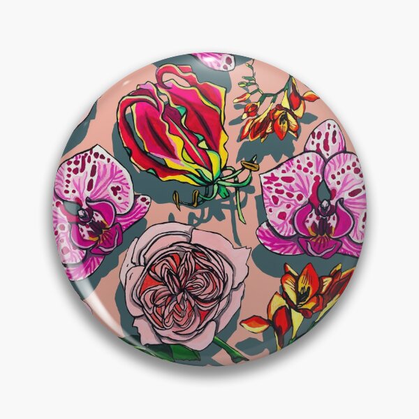 Item preview, gloriosa and freesia  designed and sold by ariellemorris.