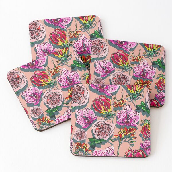 Item preview, gloriosa and freesia  designed and sold by ariellemorris.