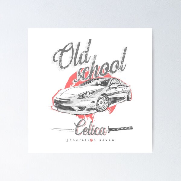 Item preview, Toyota Celica gt4 T230 | Old school | street racing GT four | JDM designed and sold by Svinil.